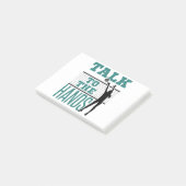 ハンドバレーボール中おもしろい遮断薬に話す ポストイット (アングル)