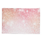 ハンドバ絵を描ニーグリッターモノグラム 枕カバー (裏面)