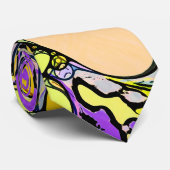 ハンドパターンとデジタル絵を描パターン13 ネクタイ (ロール)