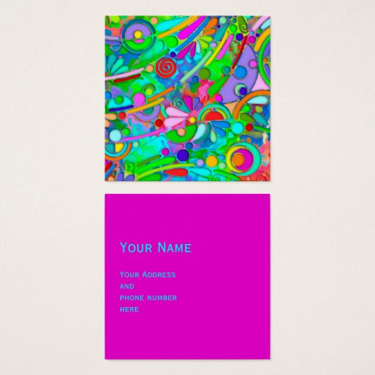 ハンドパターンとデジタル絵を描パターン18 (正面&裏面)