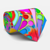 ハンドパターンとデジタル絵を描パターン18 ネクタイ (ロール)