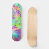 ハンドパターンとデジタル絵を描パターン41 スケートボード (正面)