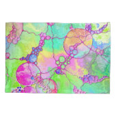 ハンドパターンとデジタル絵を描パターン41 枕カバー (裏面-左)