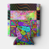 ハンドパター絵を描ルアート1 缶クーラー (正面)