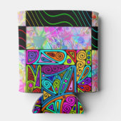 ハンドパター絵を描ルアート1 缶クーラー (裏面)