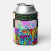 ハンドパター絵を描ルアート1 缶クーラー (缶裏面)