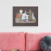 ハンドパワー裁縫機 キャンバスプリント (インサイチュ (リビング))