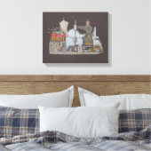 ハンドパワー裁縫機 キャンバスプリント (インサイチュ (寝室))