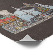 ハンドパワー裁縫機 ポスター (角)