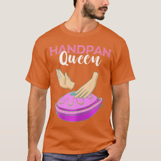 ハンドパン・クイーン ミュージシャン ハングドラム 音楽 ミュージカル フリー Tシャツ