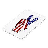 ハンドピースのサイン – 赤と青 マグネット (左側)