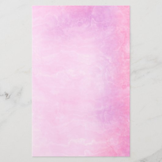 ハンドピ絵を描エレガントンク大理石 便箋 (正面)