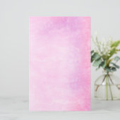 ハンドピ絵を描エレガントンク大理石 便箋 (スタンド正面)