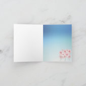 ハンドピ絵を描ックフラワーノテカード カード (内部)