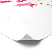 ハンドピ絵を描ックマゼンタ甘エンドウ豆2024 ポスター (角)