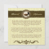 ハンドファスティング用封筒 招待状 (裏面)