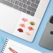 ハンドファンのシール シール (ノートパソコンとiPhone)