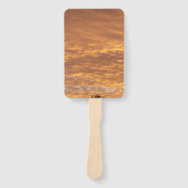 ハンドファンの黄金の日の出 ハンドファン