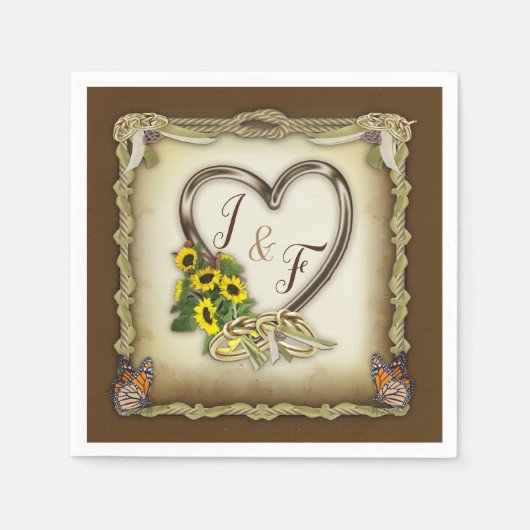 ハンドフェスティングセレモニーパーティーナプキンス スタンダードカクテルナプキン (正面)