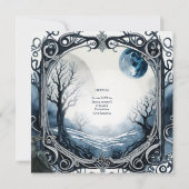 ハンドフェスト招待状ドロイドセルティックウィッカムーン 招待状 (裏面)