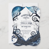 ハンドフェスト招待状ドロイドセルティックウィッカムーン 招待状 (正面)