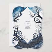 ハンドフェスト招待状ドロイドセルティックウィッカムーン 招待状 (裏面)