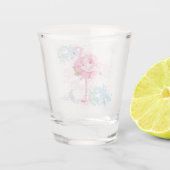 ハンドフラミ絵を描ンゴ ショットグラス (裏面)