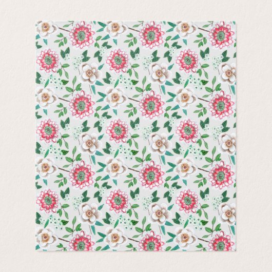 ハンドフ絵を描ァラーズゲスト名座席表 名刺 (内部フラット)