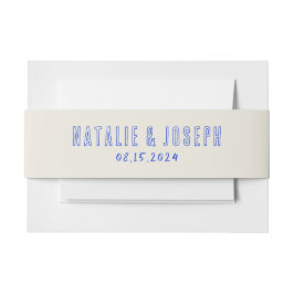 ハンドブ書ルーはっきりしたレトロ予測できな結婚ズ 招待状ベリーバンド