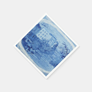 ハンドブ絵を描ルーウィロートイレ紙 スタンダードカクテルナプキン