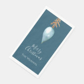 ハンドブ絵を描ルーウォーター色の名前をカスタムするクリスマス (コーナー)