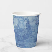 ハンドブ色彩の鮮やかルー白柳ジンジャージャール 紙コップ (裏面)