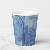 ハンドブ色彩の鮮やかルー白柳ジンジャージャール 紙コップ (右)