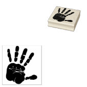ハンドプリント ラバースタンプ (押印)