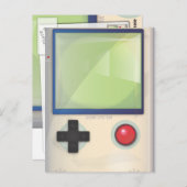 ハンドヘルドゲームコンソール ポストカード (正面/裏面)