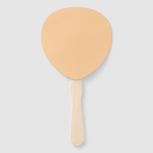 ハンドヘルドファンのオレンジ色のハイビスカスの花 ハンドファン (裏面)