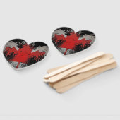 ハンドヘルドファン – イーグルのカナダ国旗の形状 ハンドファン (組立なし)