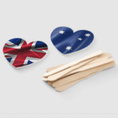 ハンドヘルドファン – オーストラリア国旗 ハンドファン (組立なし)