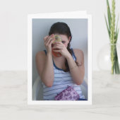 ハンドヘルド化粧鏡ポートレート カード (正面)