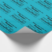 ハンドベルで幸せになる ラッピングペーパー (角)