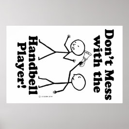 ハンドベルのプレーヤーを台無しにしない ポスター