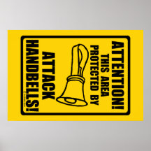 ハンドベルを攻撃