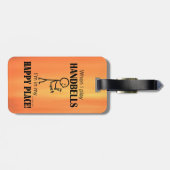 ハンドベルハッピープレイス荷物タグ ラゲッジタグ (裏面横)