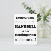 ハンドベルモスト楽器 ポストカード (スタンド正面)