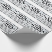 ハンドベル免許 ラッピングペーパー (角)