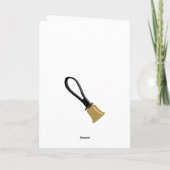 ハンドベル合唱団のリーガーパーソナライズされたズ カード (裏面)