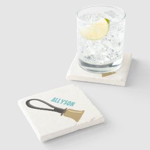 ハンドベル合唱団のリーガーパーソナライズされたズ ストーンコースター