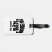 ハンドベル素晴らしプレイヤーのラゲッジタグ ラゲッジタグ (裏面横)