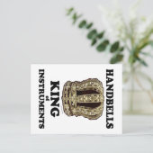 ハンドベル・キング・オブ・楽器 ポストカード (スタンド正面)