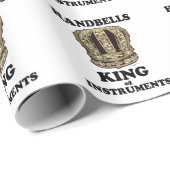 ハンドベル・キング・オブ・楽器 ラッピングペーパー (ロールコーナー)